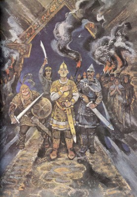 Пушкин А.С. Руслан и Людмила. Поэма / Худож. Л. Владимирский. М.: Гознак, 1989.